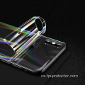 Barevná aurora telefon zpět kůže Ochranný film